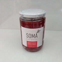 Domates Salçası Katkısız Ev Yapımı (Güneşte Kurutulmuş) 650 Gr