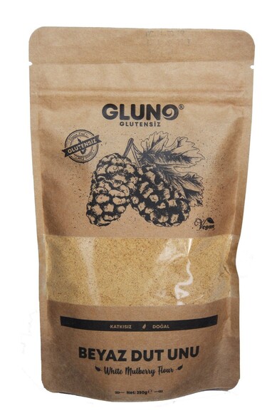 GLUNO GLUTENSİZ BEYAZ DUT UNU 250 GR